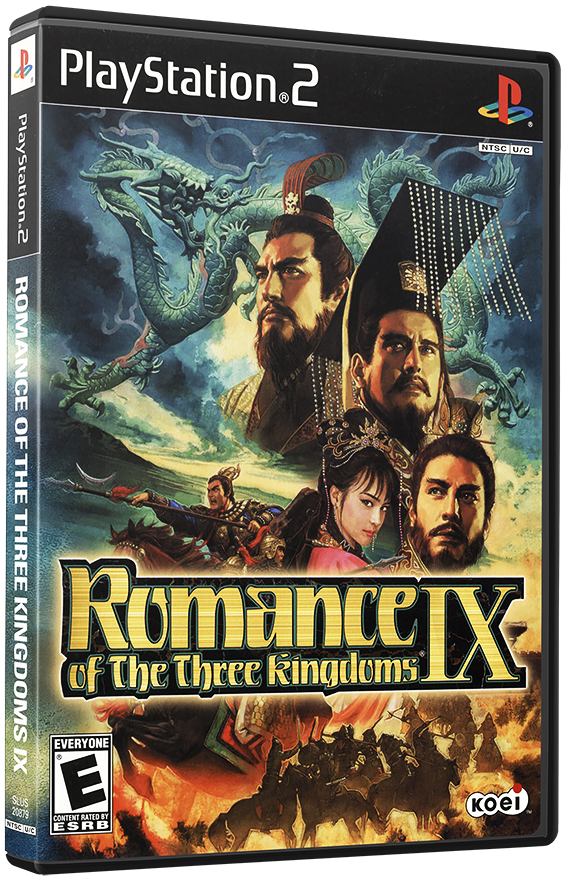 แผ่นเกมส์ PS2 : Romance of the Three Kingdoms IX