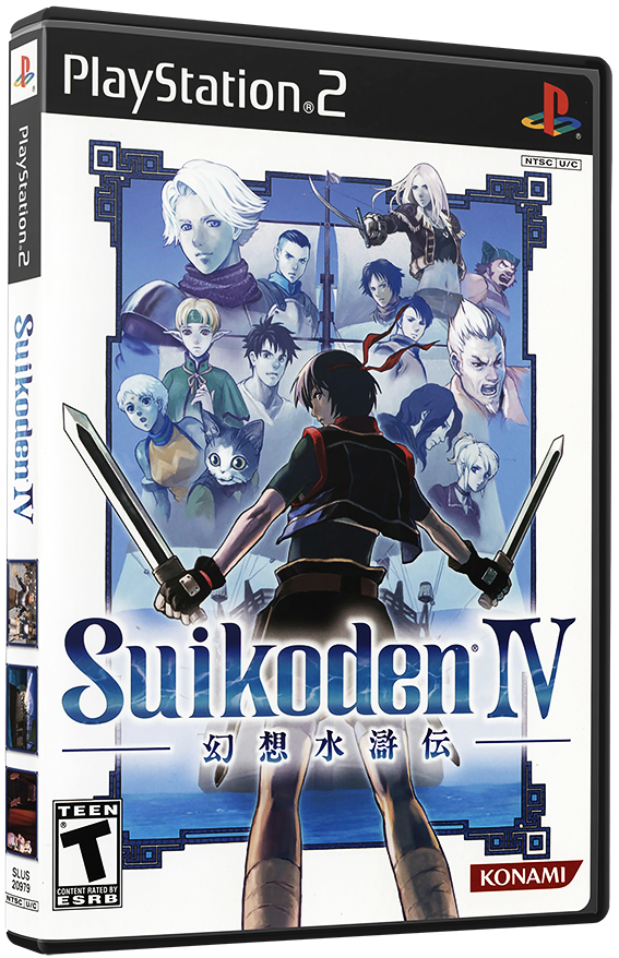 แผ่นเกมส์ PS2 : Suikoden IV