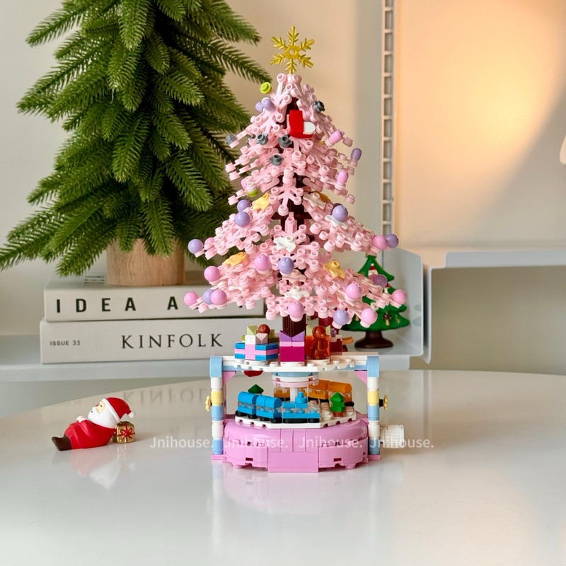 [พร้อมส่ง] Jnihouse : ตัวต่อต้นคริสต์มาส (Starlight Christmas Tree Bricks)