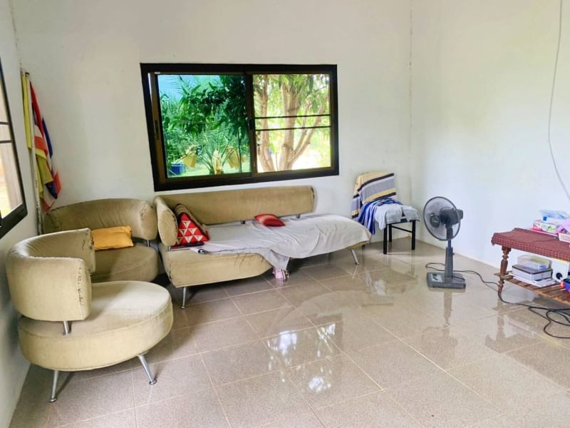 ที่ดินนครนายก บ้านสวนผลไม้ พื้นที่ 1 ไร่ 1 งาน ติดคลองส่งน้ำ ปลูกผลไม้หลากหลาย อ.ปากพลี จ.นครนายก