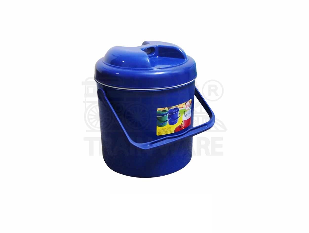 P10865 กระติกโอเลี้ยง 1.3 ลิตร (14.5 x 15.2 x 18 cm.) No.156 (ราคาส่งต่อ 1 โหล: 12 ใบ)