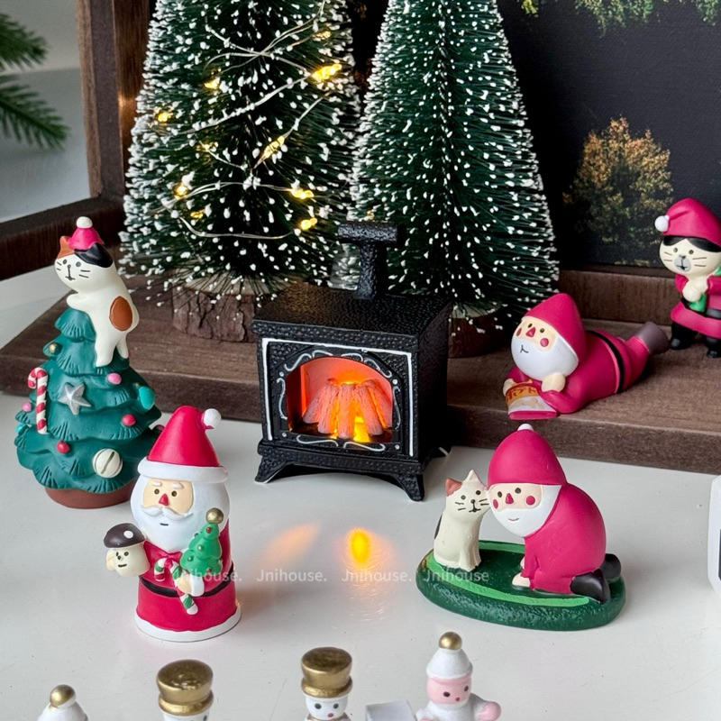 [พร้อมส่ง] Jnihouse : Christmas Figures โมเดลคริสต์มาส