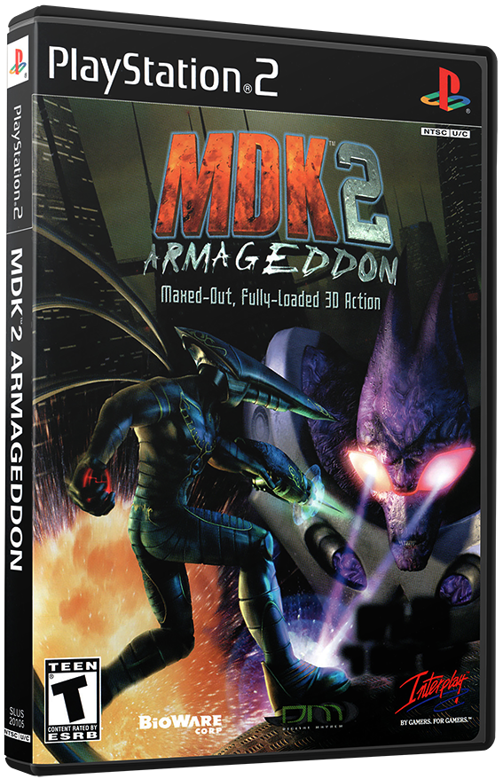 แผ่นเกมส์ PS2 : MDK 2 - Armageddon