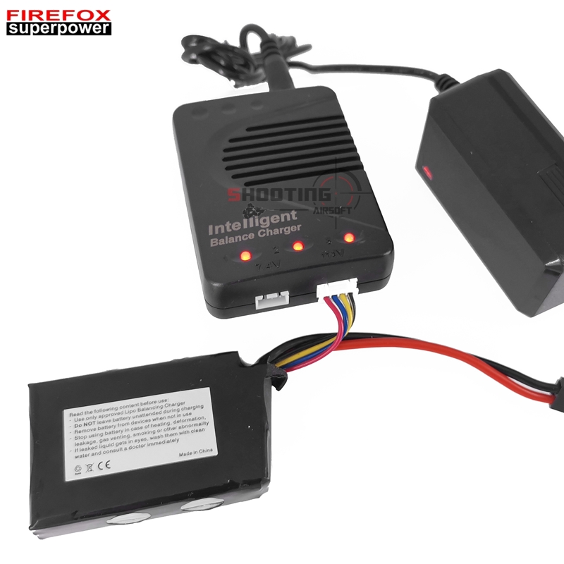 เครื่องชาร์จแบตลิโพ7.4v / 11.1v Firefox Superpower Intelligent Balance Charger FI-212