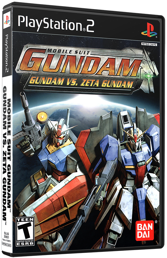 แผ่นเกมส์ PS2 : Mobile Suit Gundam - Gundam vs. Zeta Gundam