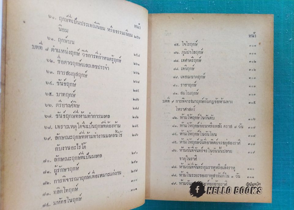 ตำราสมพงศ์และฤกษ์