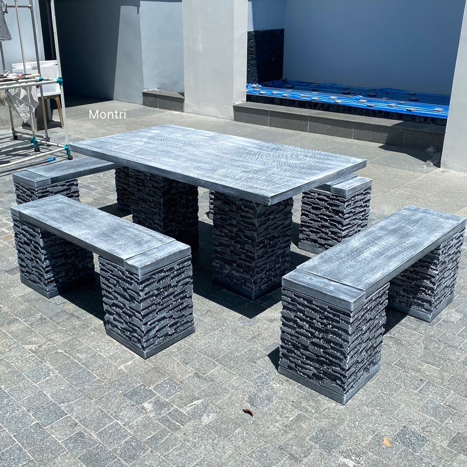 ชุดโต๊ะสนาม โต๊ะสนามกลางแจ้ง โต๊ะสนามโต๊ะสนามกลางแจ้ง ชุดโต๊ะสนาม ชุด 8 ที่นั่ง ขนาด 150*80 cm