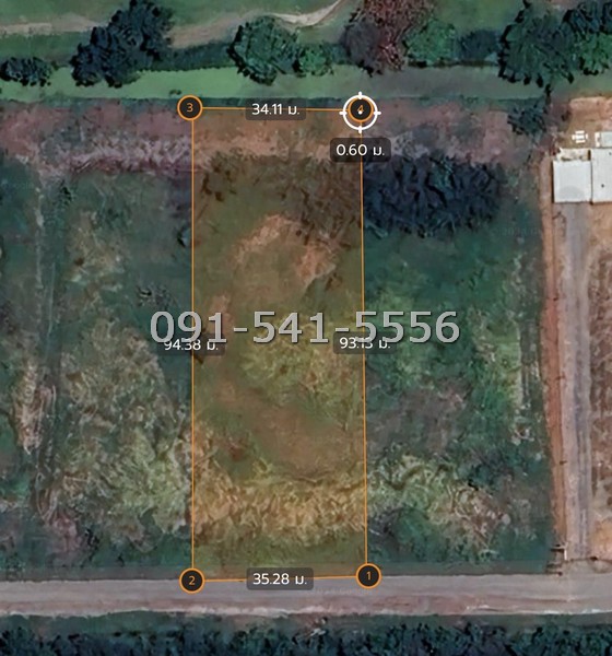 ขายที่ดิน 1 แปลง ริมถนน รูปสี่เหลี่ยมผืนผ้า สนามกอล์ลำลูกกา คันทรี่คลับ รวม 2-0-1 ไร่ กล้หมู่บ้านและร้านค้ามากมาย