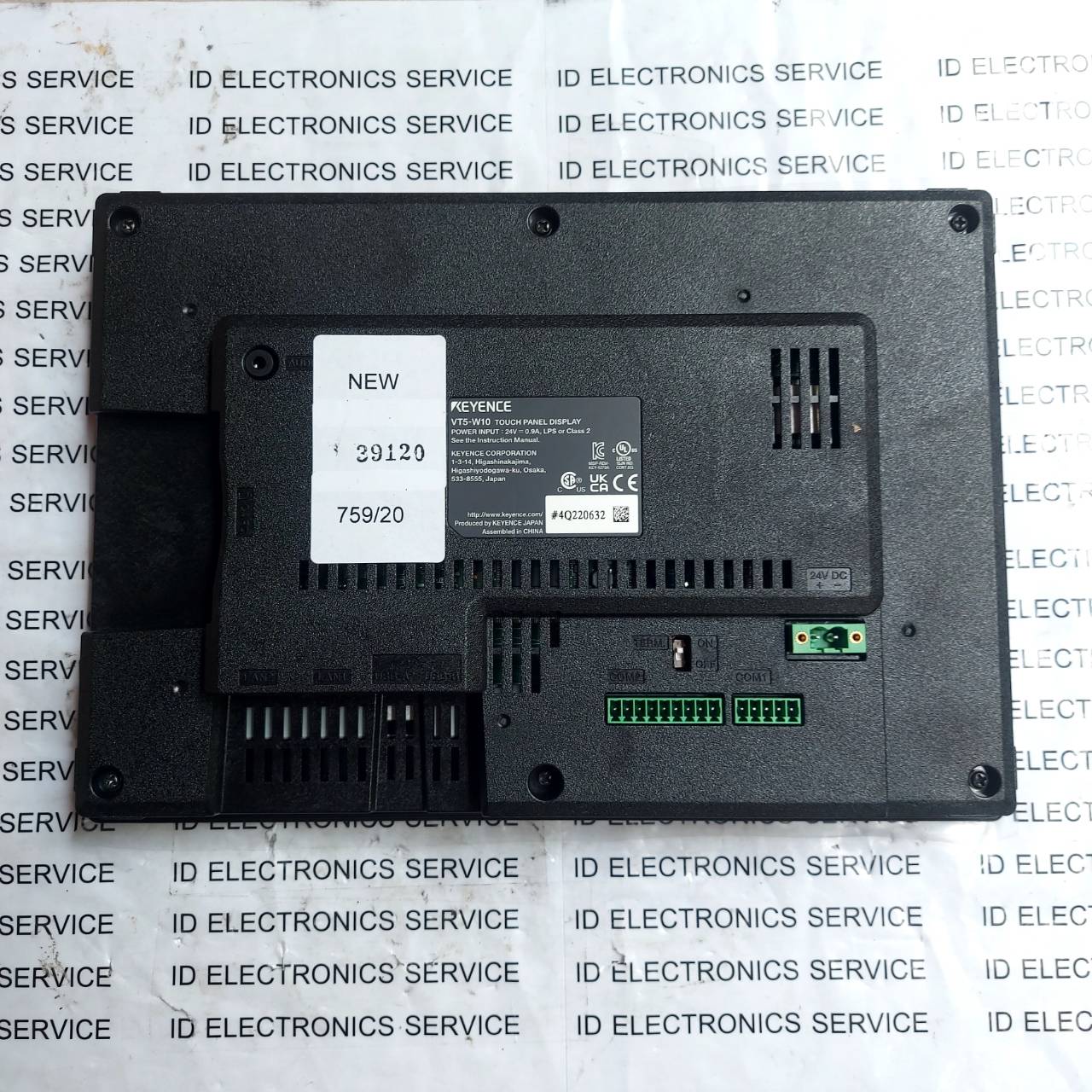 LCD TOUCH SCREEN " KEYENCE " MODEL : VT5-W10