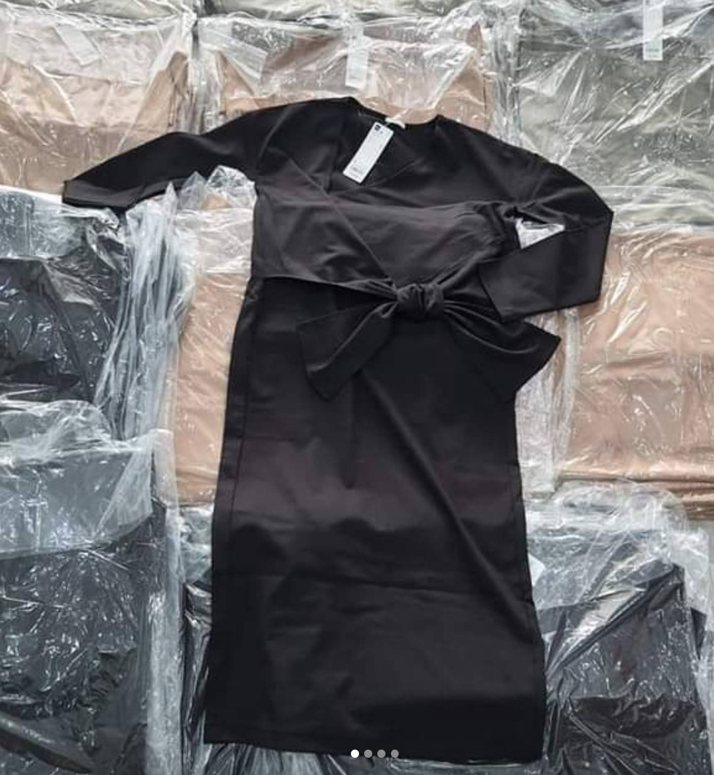 เดรส Belt dress แบรนด์ GU จากญี่ปุ่น ของแท้ 100%