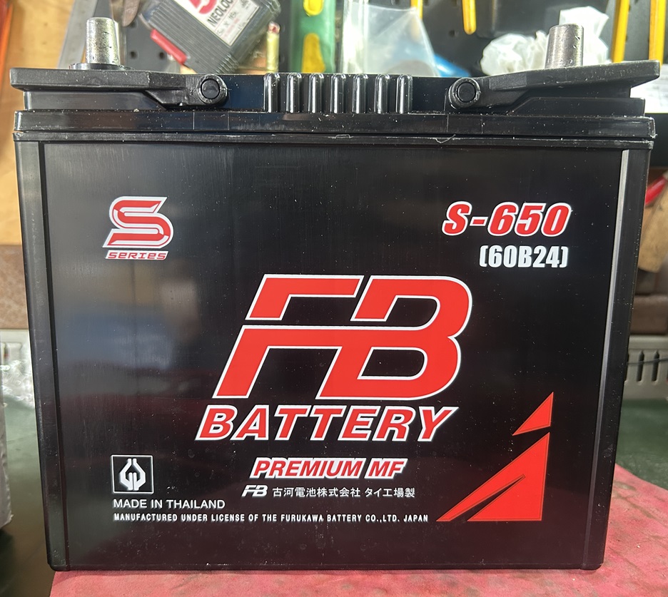 แบตเตอรี่ FB S-650L รหัส 60B24