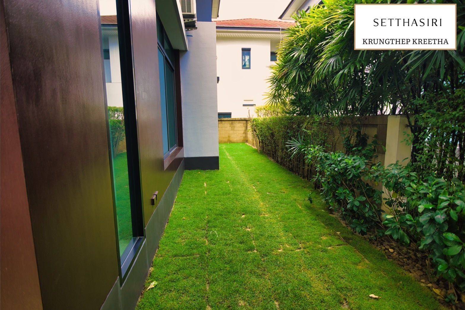 ขายบ้านเดี่ยว 2 ชั้น หมู่บ้าน เศรษฐสิริกรุงเทพกรีฑา 2 ทำเลดี กรุงเทพกรีฑา15/1 เขตบางกะปิ (N.1458)