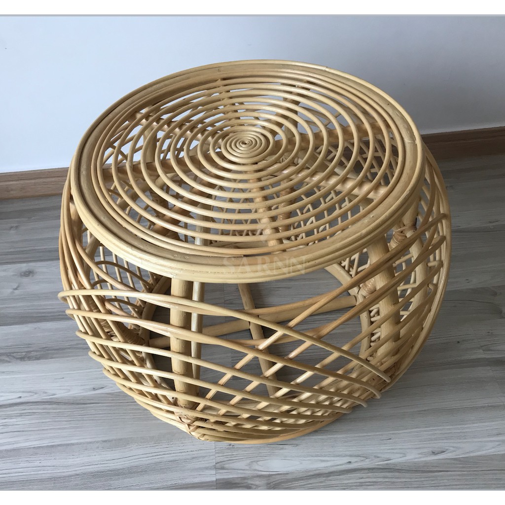 โต๊ะ Coffee table หวายแท้ SARNN