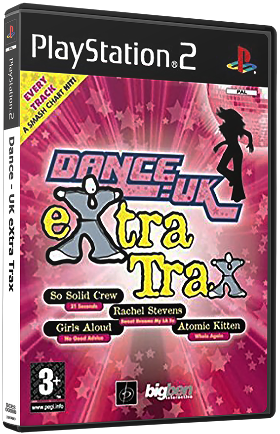แผ่นเกมส์ PS2 : Dance - UK eXtra Trax