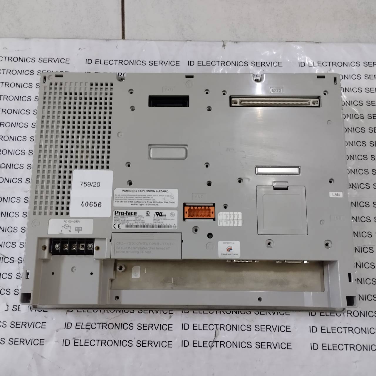 HMI " PROFACE " MODEL : AGP3600-T1-AF