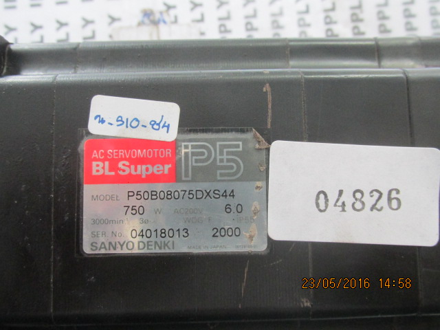P50B08075DXS44 MOTOR "SANYO DENKI"