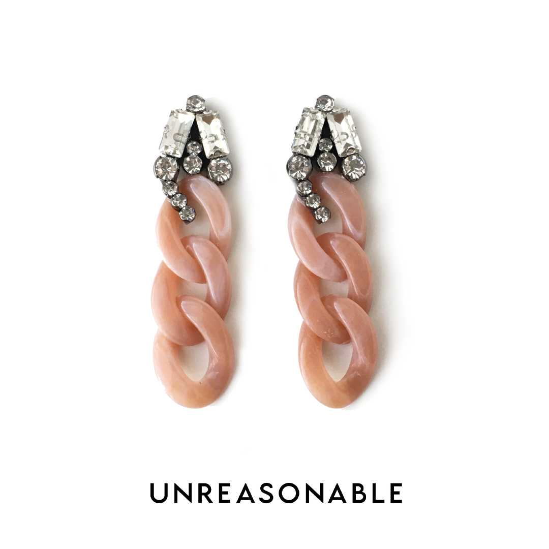 ต่างหู Link โอรส ต่างหูคลิป ต่างหูก้านเงินแท้ UA0620-04 Unreasonable Accessories