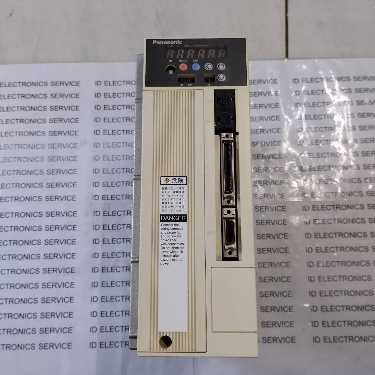 SERVO DRIVE " PANASONIC " MODEL : MSDA153A1A