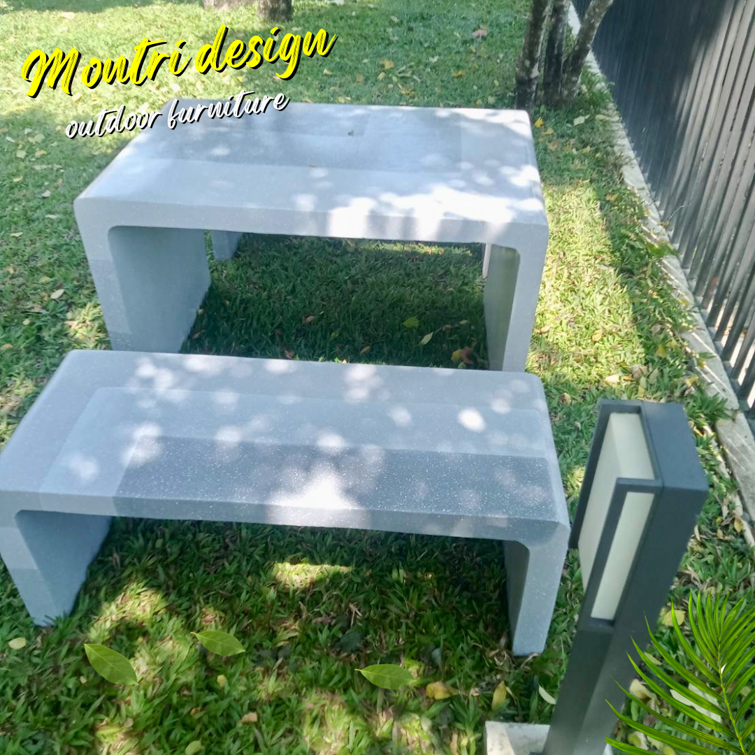 เก้าอี้ปูนซีเมนต์สไตล์ลอฟท์ โต๊ะปูนลอฟท์ โต๊ะปูนสไตล์ลอฟท์ แต่งบ้านสไตล์ Modern Classic