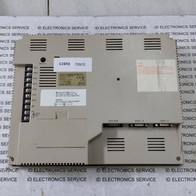 LCD TOUCH SCREEN " OMRON " MODEL : NT631C-ST153-V3