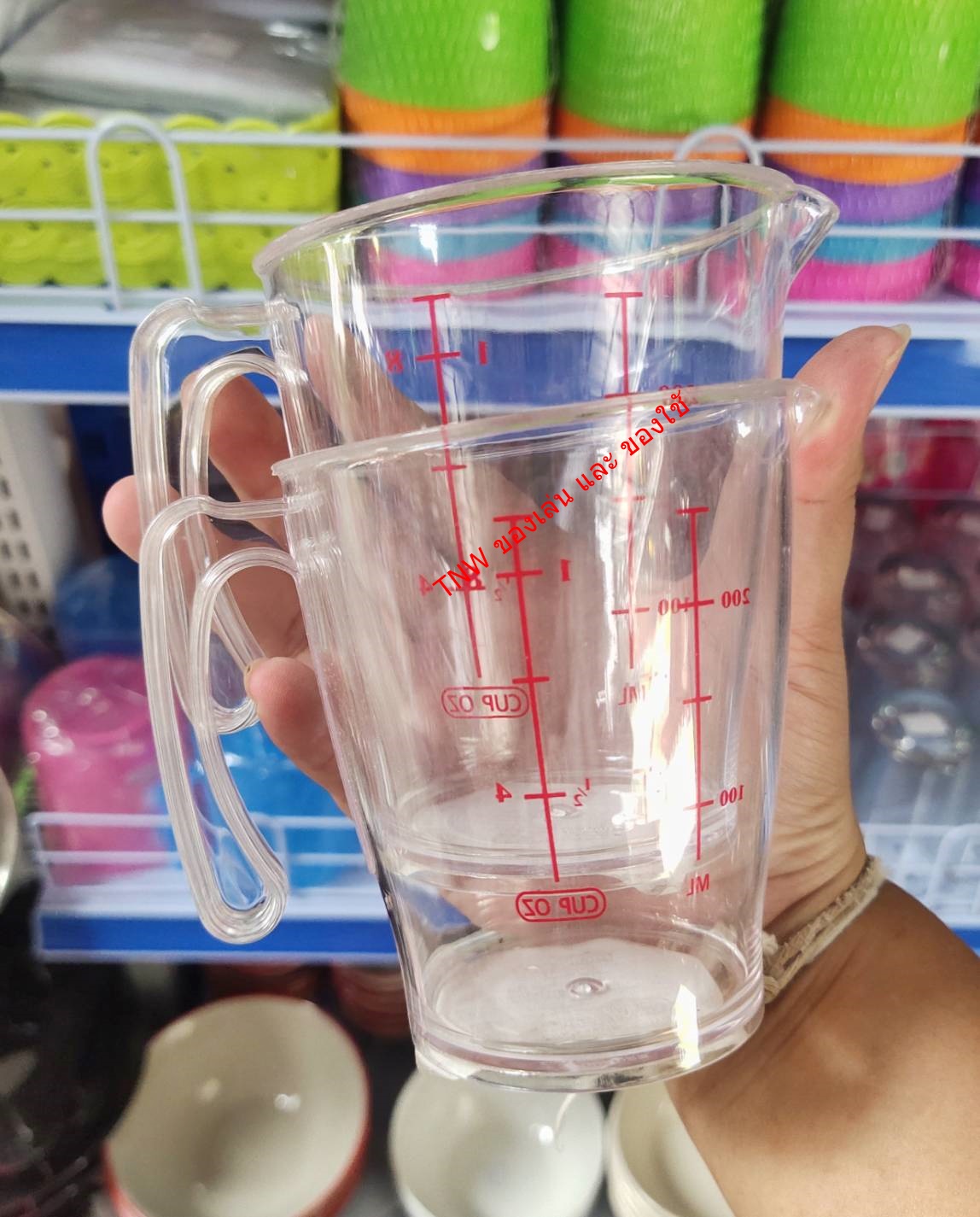 แก้วเหยือกตวง พลาสติกเกรด A 500 ml แก้วตวง ถ้วยตวง