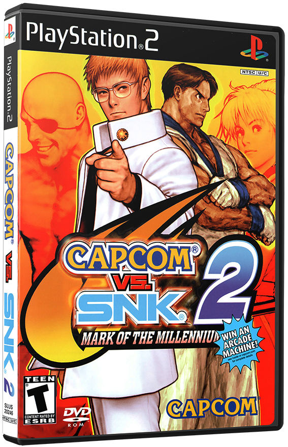 แผ่นเกมส์ PS2 : Capcom vs. SNK 2 - Mark of the Millennium 2001