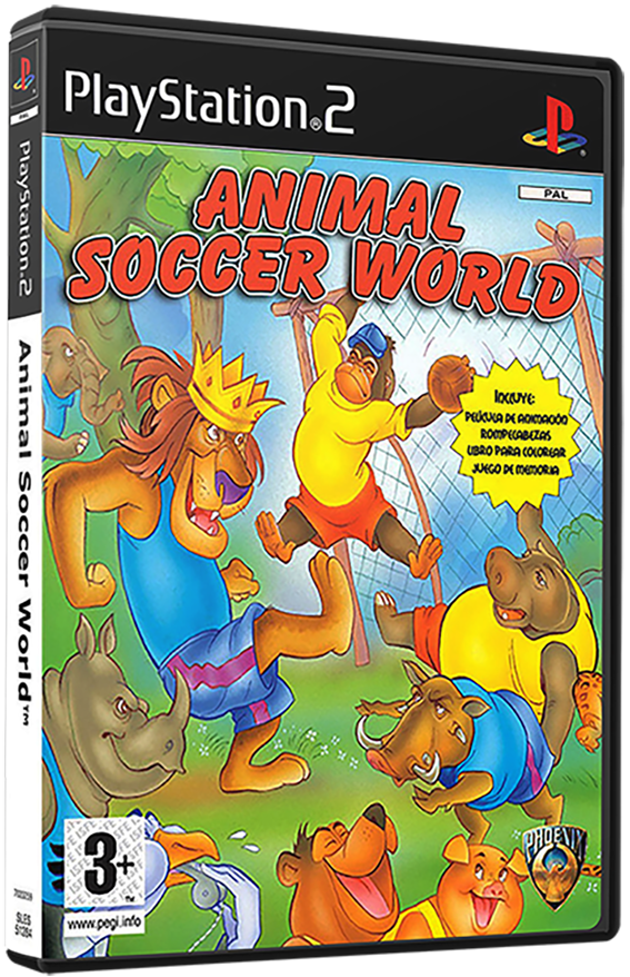 แผ่นเกมส์ PS2 : Animal Soccer World