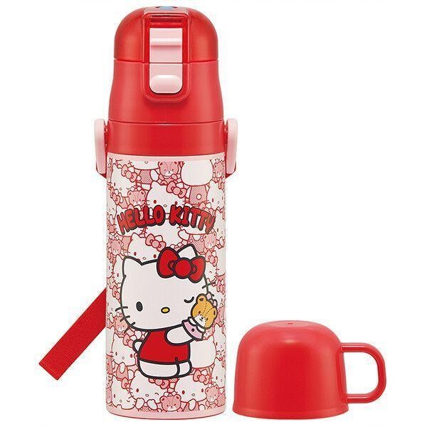 กระติกน้ำสแตนเลส Skater Hello Kitty 2ways ฮัลโหล คิตตี้ 470 ml / 430 ml