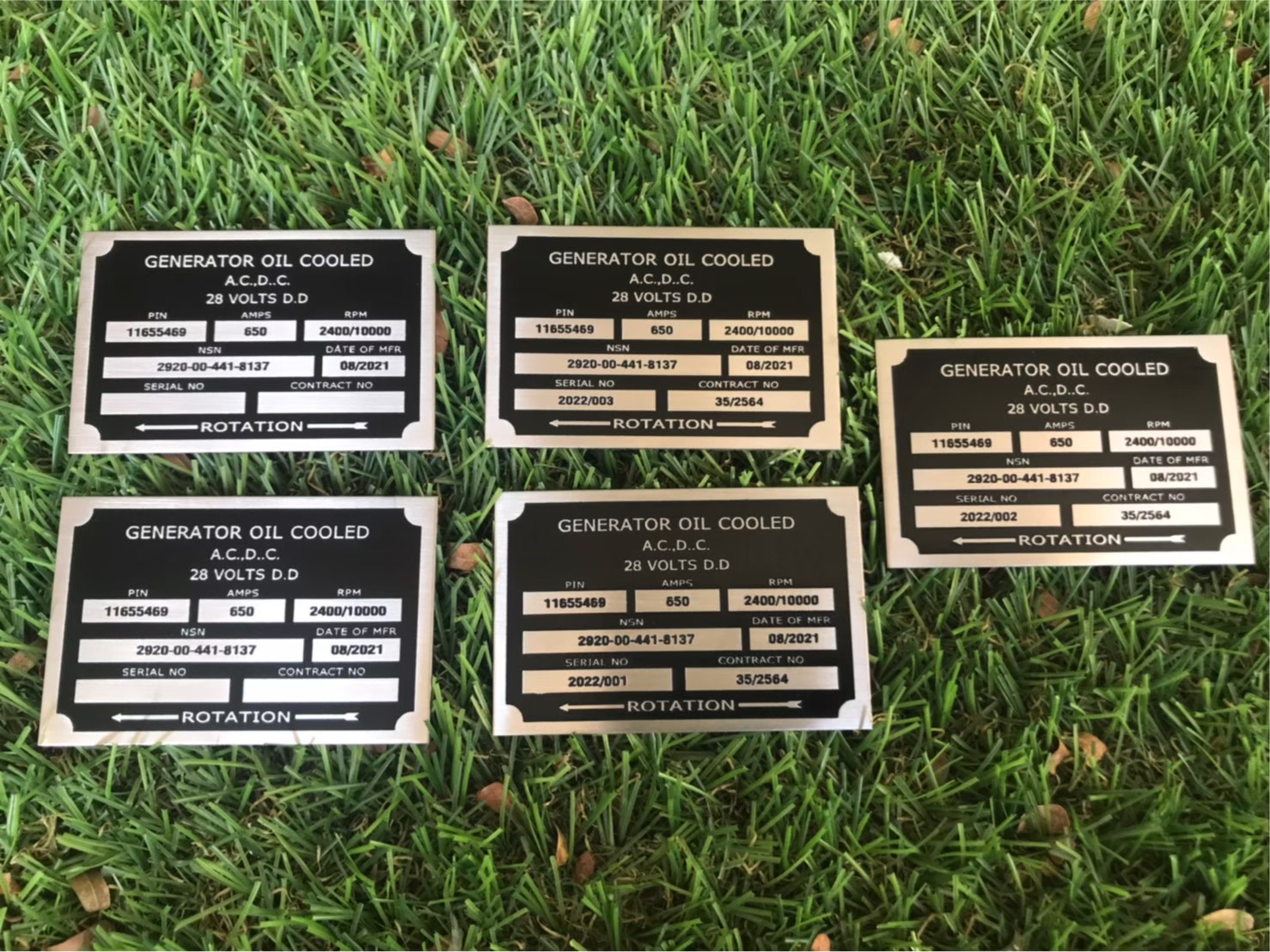 #ป้ายเนมเพลทกัดกรด