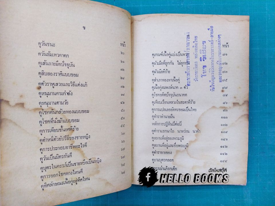 ตำราหมอดู แบบขอม