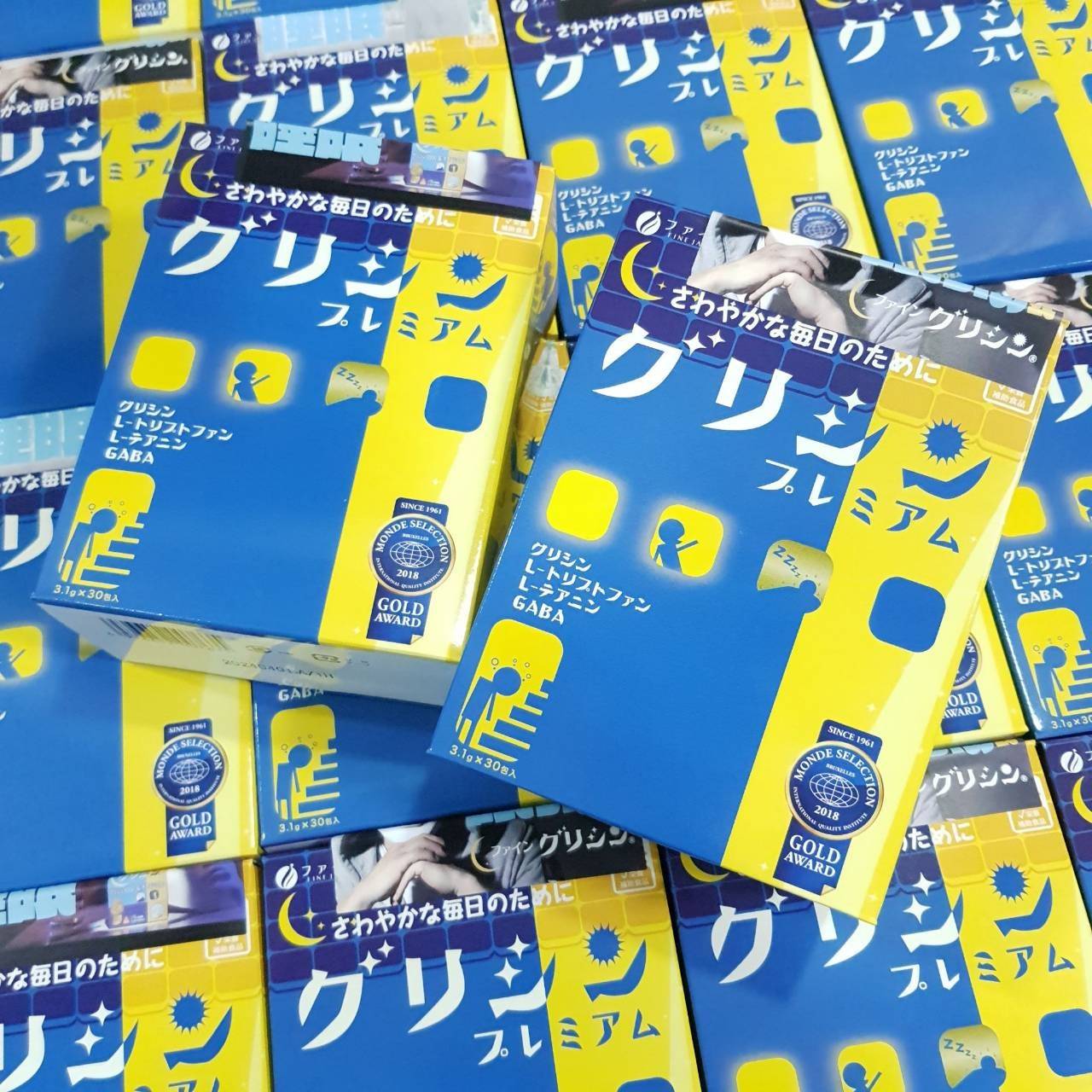 วิตามินช่วยเรื่องการนอนหลับจากญี่ปุ่น FINE JAPAN 🇯🇵 𝗚lycine 𝗣𝗿𝗲𝗺𝗶𝘂𝗺 Lemon