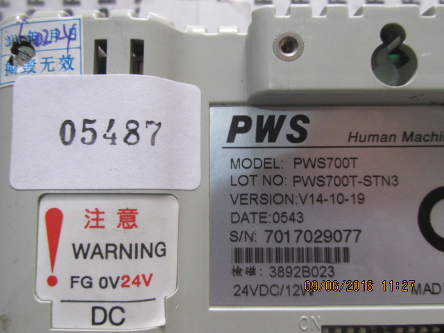 Hitech hmi รุ่น PWS700T