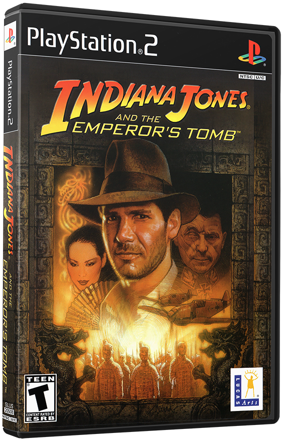 แผ่นเกมส์ PS2 : Indiana Jones and the Emperor's Tomb