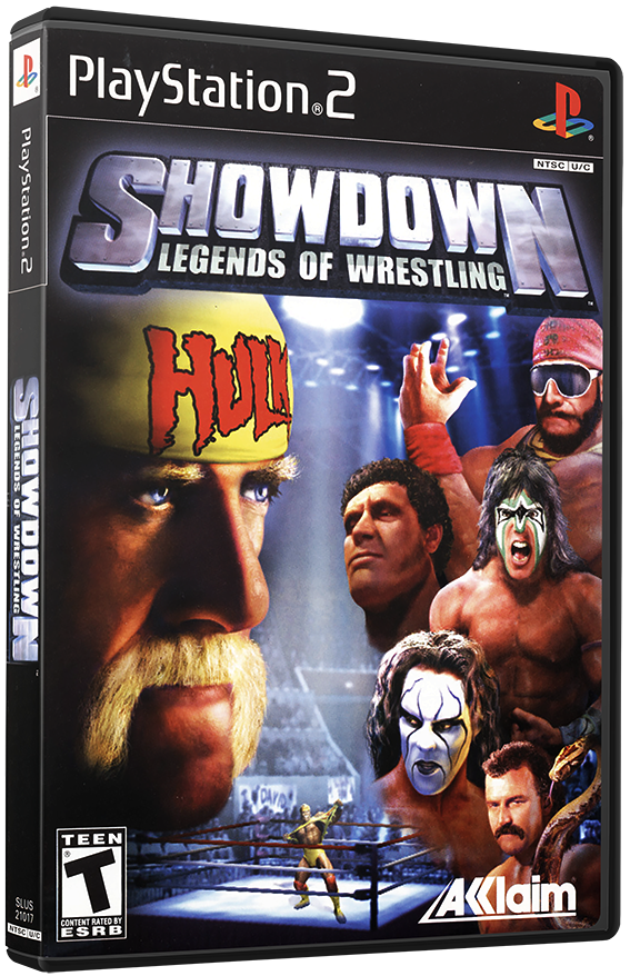 แผ่นเกมส์ PS2 : Showdown - Legends of Wrestling
