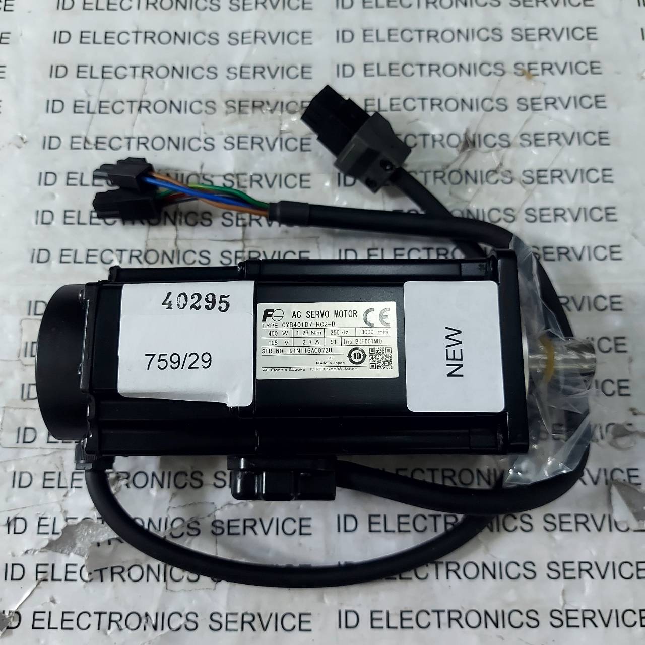 GYB401D7-RC2-B SERVO MOTOR "FUJI"