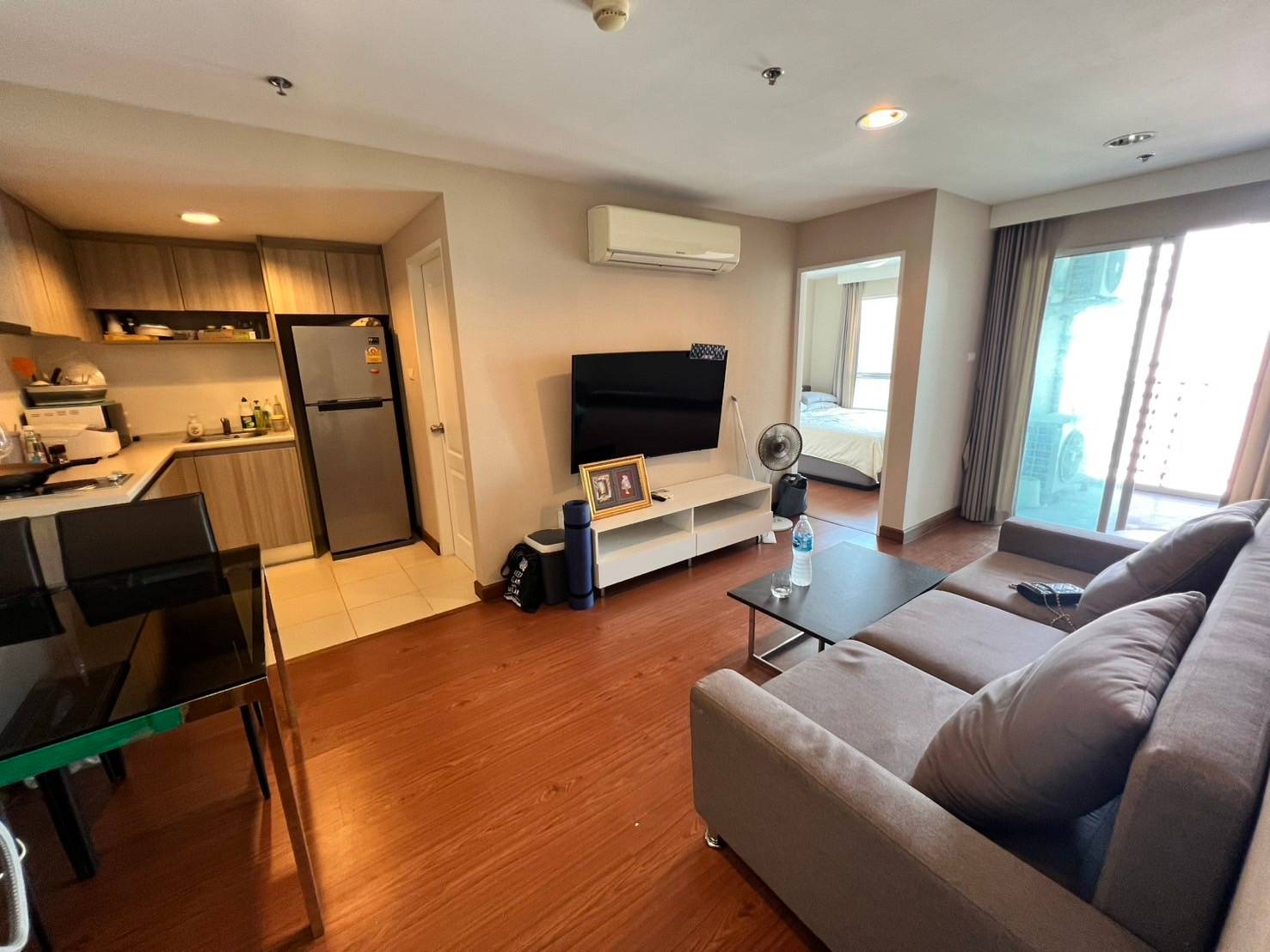 ให้เช่า Condo Belle Grand Rama9 ชั้น 12 เขตห้วยขวาง พร้อมอยู่ ใกล้เซ็นทรัล แกรนด์ พระราม 9 (N.1554)