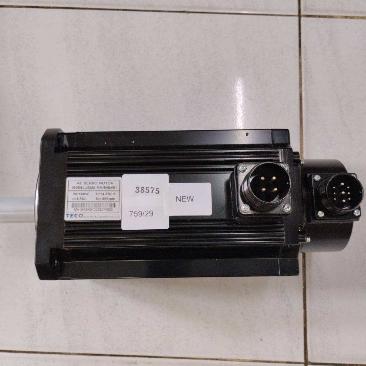 จำหน่าย ขาย ซ่อม SERVO MOTOR TECO JSMA-MA15ABK01