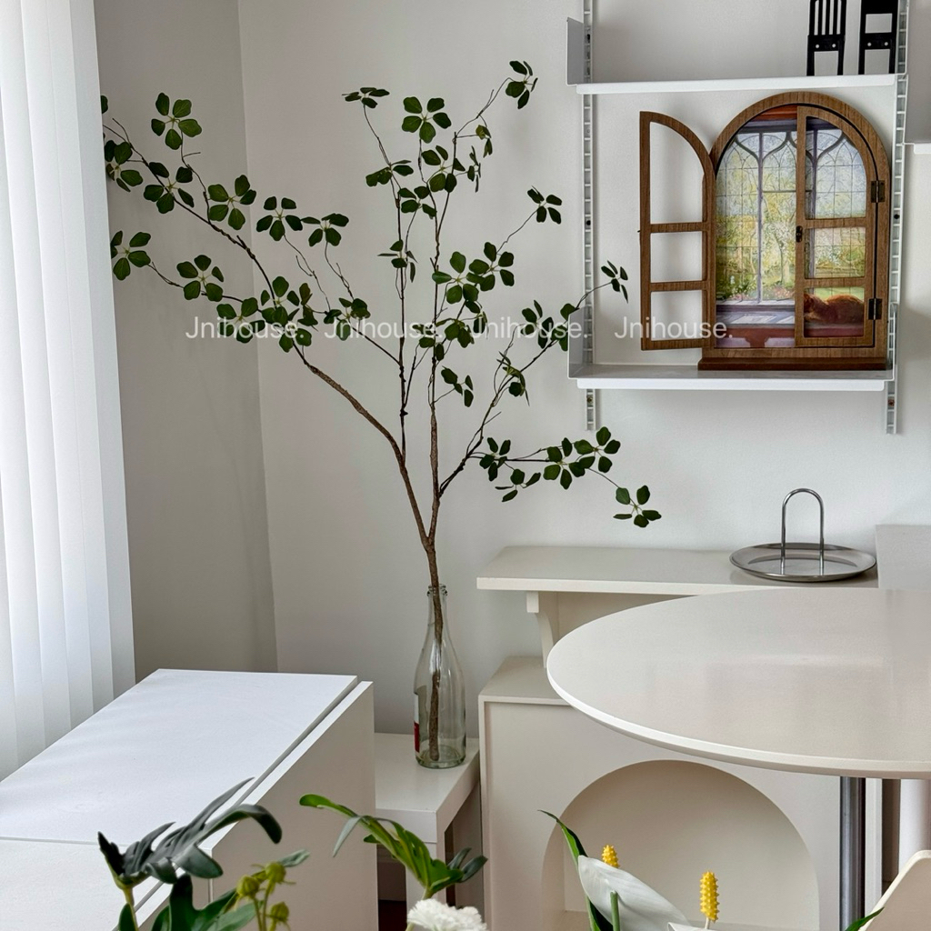 [พร้อมส่ง] Jnihouse : Artificial branch ใบ5แฉก (กิ่งไม้ประดิษฐ์สูง 110 cm)(Tree)