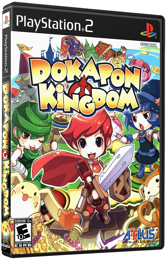 แผ่นเกมส์ PS2 : Dokapon Kingdom