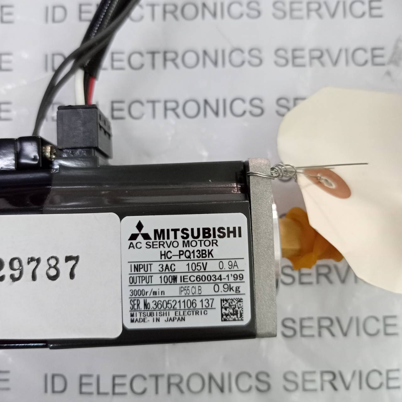 SERVO MOTOR "MITSUBISHI" รุ่น HC-PQ13BK
