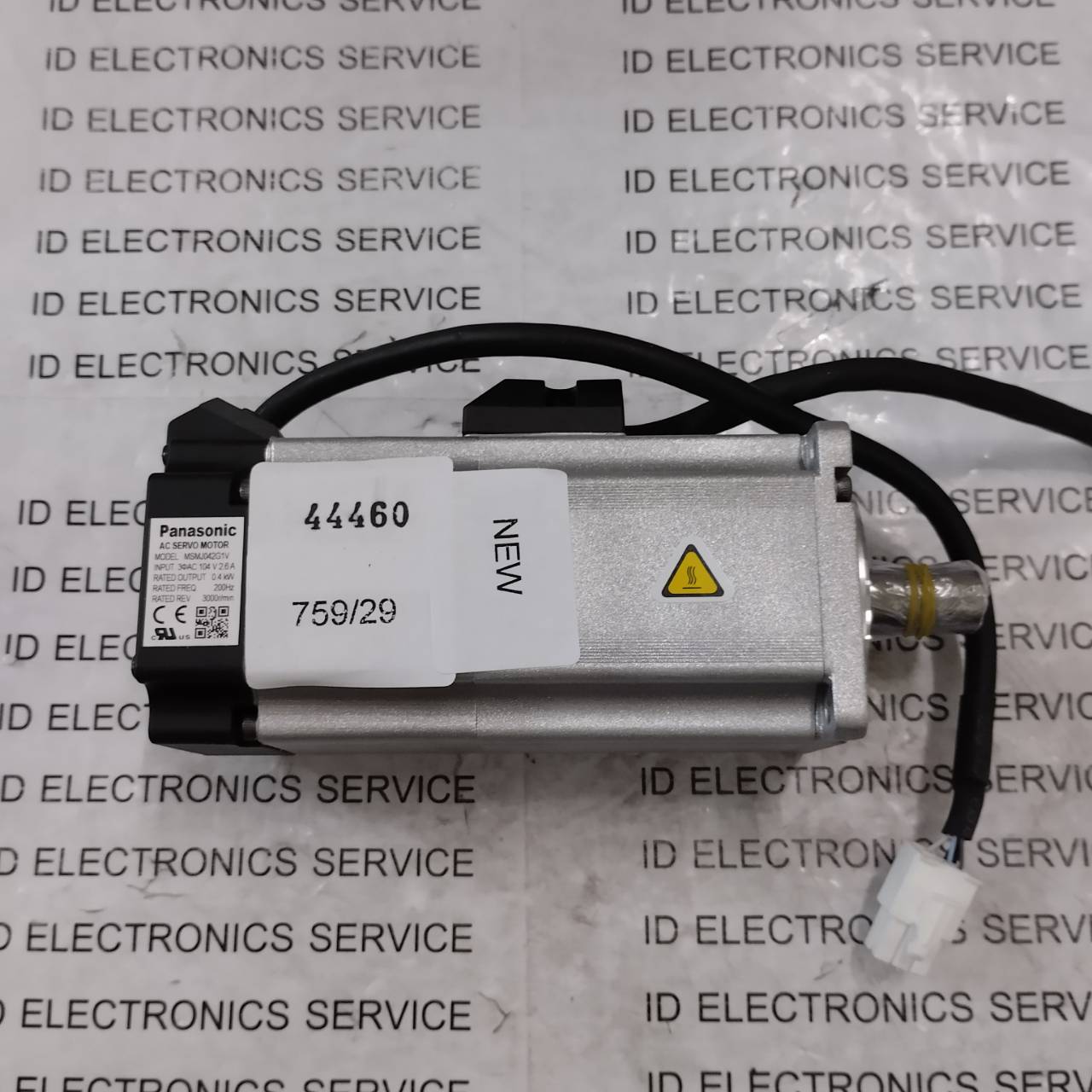 SERVO MOTOR " PANASONIC " MODEL : MSMJ042G1V