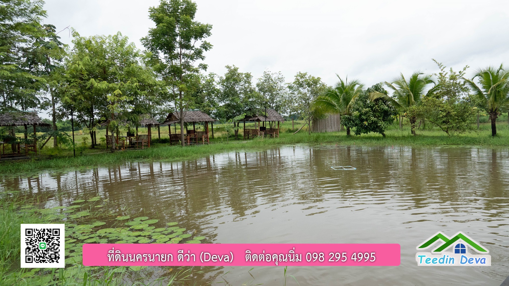 ขายบ้านสวน กลางนา วิวเขาใหญ่ ต.สาริกา อ.เมือง จ.นครนายก