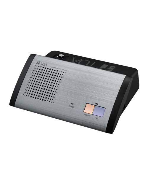 TOA TS-811+TS-904 ฐานสำหรับประธาน แบบใช้สาย พร้อมไมค์ประชุม ก้านยาว