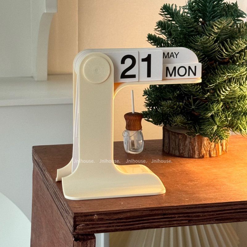 [พร้อมส่ง] Jnihouse : ปฏิทินตั้งโต๊ะ (Perpetual Calendar) มีให้เลือก 5 สี