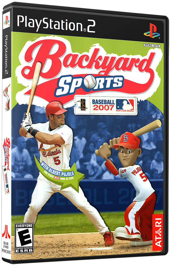 แผ่นเกมส์ PS2 : Backyard Sports - Baseball 2007