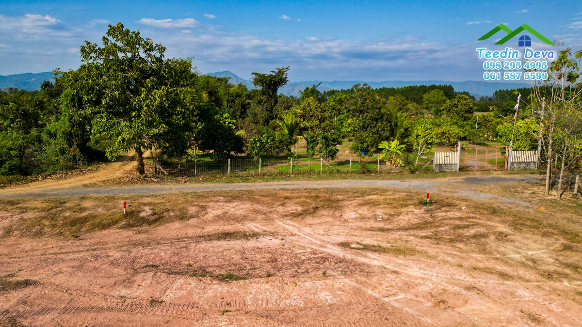 ที่ดินนครนายก วิวภูเขาสวยๆ เนื้อที่ 1-1-78 ไร่ ครุฑแดง อ.บ้านนา จ.นครนายก