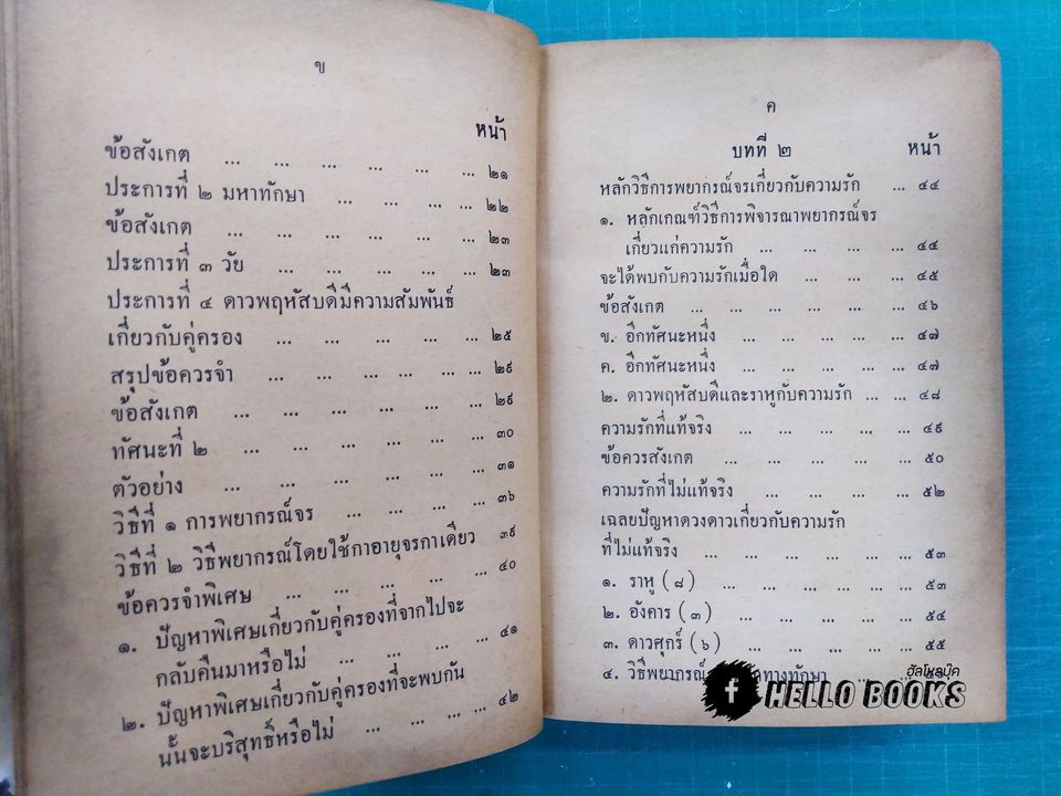 คู่มือโหรพิเศษ ภาค ๑