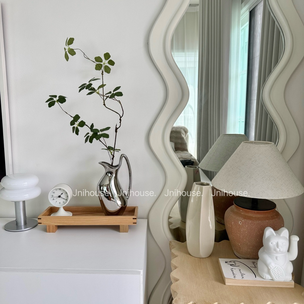 [พร้อมส่ง] Jnihouse : แจกันเหยือกเงิน แจกันดอกไม้ (Vase)