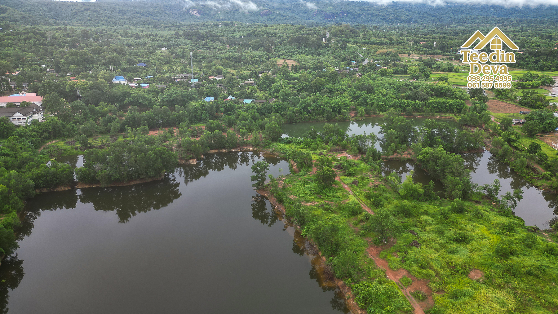 🏞️ ที่ดิน 57 ไร่ วิวเขาสวย มีสระน้ำธรรมชาติ 3 สระ ต.นาหินลาด อ.ปากพลี จ.นครนายก — เหมาะกับการทำฟาร์มหรือบ้านพักใจ
