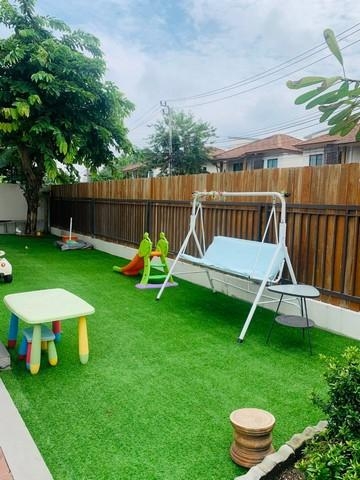 ขายด่วนบ้านเดี่ยว(มุม) ติดถนนเมนใหญ่ ม.พฤกษาวิลล์ 57 พัฒนาการ38 (N.435)